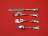 New Kings By Roden Canadian Sterling Silver Regular Size Place Setting(s) 4pc