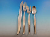 Contour by Towle Sterling Silver Flatware Set 12 Service 60 pieces Modern