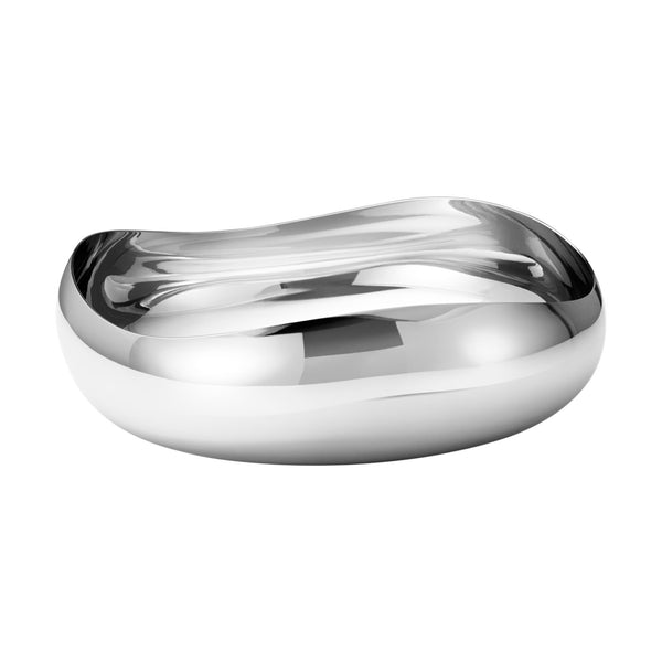 Cobra by Georg Jensen Stainless Steel Mirror Polished Serving Bowl Medium - NOS