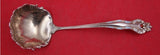 Queen by Mount Vernon / Howard Sterling Silver Sauce Ladle Enameled Light GW 6"