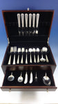 Old Brocade by Towle Sterling Silver Dinner Size Flatware Set Service 52 Pieces