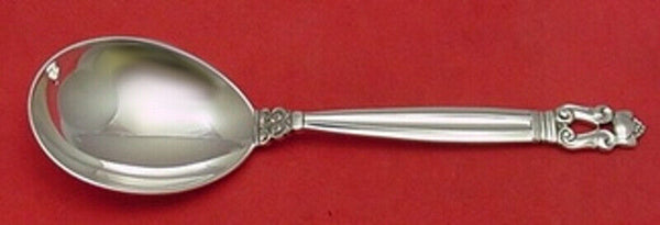 Acorn by Georg Jensen Sterling Silver Gumbo Soup Spoon 6 5/8" Silverware