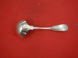 Coin Silver by Various Makers Gravy Ladle Fiddle Thread Albert Coles 7 1/4"