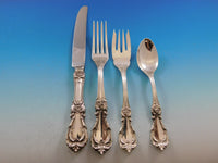 Burgundy by Reed & Barton Sterling Silver Flatware Set Service 58 Pieces