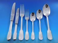 Cluny by Christofle France Silverplate Flatware Service Set 95 pieces Dinner