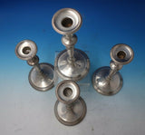 Graff Washbourne and Dunn Sterling Silver Candlestick Set 4pc Reproduction #5404
