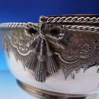 Horace Woodward English Sterling Silver Sugar Bowl and Sifter Set in Box (#3212)