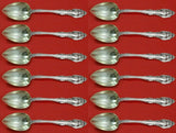 La Scala by Gorham Sterling Grapefruit Spoon Custom Set 12 pc Fluted 6 1/4"