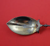 Morning Glory by Gorham Sterling Silver Berry Spoon GW BC 3-D Art Silver 9 1/2"