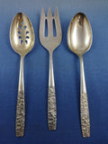 Contessina by Towle Sterling Silver Floral Flatware Set Service 45 Pieces