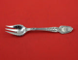 Broom Corn by Tiffany and Co Sterling Silver Pastry Fork 3-Tine 2-Hole Ruffled