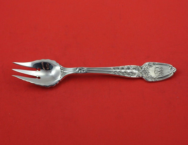 Broom Corn by Tiffany and Co Sterling Silver Pastry Fork 3-Tine 2-Hole Ruffled