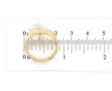 10k Yellow Gold Plain Blank Men's Signet Ring Size 8 Jewelry (#J6795)
