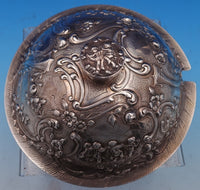 Louis XV Sterling Silver Powder Puff Vanity Base Cupids c1890 Rare Huge (#8376)