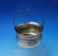 Grecian by Wood and Hughes Sterling Silver Basket w/ Handle #85 c.1869 (#5877)