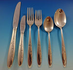 Celeste Gorham Sterling Silver Flatware Set 8 Service 57 pcs Mid Century Modern