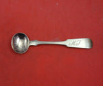 Coin Silver Salt Spoon Master Size 3 3/4" Heirloom Silverware