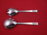 Parallel by Georg Jensen Sterling Silver Salad Serving Set 2pc FH AS 8"