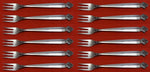 Acanthus by Georg Jensen Sterling Silver Cocktail Fork Set 12 pcs 5 1/2"