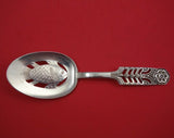 Floriform by David Andersen Norwegian Sterling Silver Fish Server w/ Fish 9 1/2"