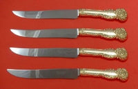 La Reine by Reed and Barton Sterling Silver Steak Knife Set Large 4pc Custom