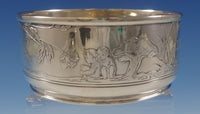 Tiffany & Co. Sterling Silver Child's Bowl with Acid-Etched Fairies (#0808)