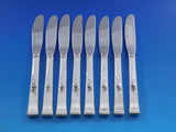 Classic Rose by Reed and Barton Sterling Silver Butter Spreader HH Mod Set 8 pcs