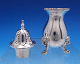 Ellis Jacob Greenberg English Estate Sterling Silver Salt Dip Pepper Set (#7626)