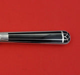 Talisman Black by Christofle Silverplate Butter Spreader Hollow Handle 6 1/2"