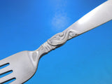 Dolphin by Frigast Denmark Sterling Silver Flatware Service 12 Set 84 pcs Dinner