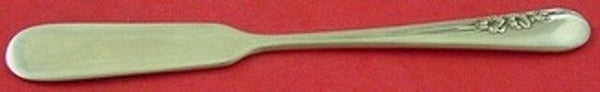 Blossom Time by International Sterling Silver Butter Spreader Flat Handle 5 3/4"