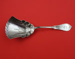 Strawberry  by Various Makers Coin Silver Fruit Scoop GW brite-cut  9 3/8"