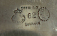 Acorn by Georg Jensen Sterling Silver Salt Dip w/ GI Mark 2 1/4" x 1/4" (#2676)
