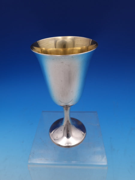 Number 272 by Gorham Sterling Silver Water Goblet 6 1/2" Gold Washed (#8019)