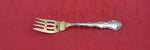 Strasbourg by Gorham Sterling Pastry Fork GW w/bar & 2 holes 4-tines  5 3/4"