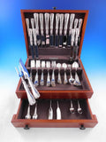 Wave Edge by Tiffany and Co Sterling Silver Flatware Set 8 Service 82 pcs Dinner
