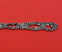 Towle Sterling Silver Paper Knife FH All Sterling Pierced w/ Flowers #44 6 5/8"