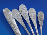 Audubon by Tiffany Sterling Silver Flatware Set 12 Service 64 pcs Dinner Birds
