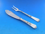 Sterling Rose by Wallace Sterling Silver Flatware Set for 12 Service 78 pcs