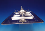 Graff, Washbourne and Dunn Sterling Silver Smoking Set 2pc Tray Lighter (#1423)