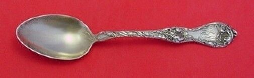 Les Cinq Fleurs by Reed & Barton Sterling Silver Coffee Spoon Gold Washed 5 3/8"