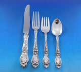 Lily aka Floral by Frank Whiting Sterling Silver Flatware Set 12 Service 92 pcs