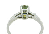 Platinum 1.51 Carat Genuine Natural Alexandrite Ring with GIA Report (#J4592)