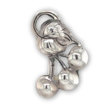 Sterling Kalo Cherries Earrings Jewelry Handwrought by Bjarne Axness (#J6843)