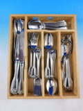 Colonial Shell by Reed & Barton Stainless Steel Flatware Set for 12 Service 52pc