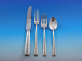 Rambler Rose by Towle Sterling Silver Flatware Set for 12 Service 75 pieces