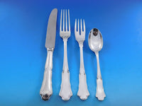 Savoy by Buccellati Italy Sterling Silver Flatware for 8 Set 97 pieces Dinner