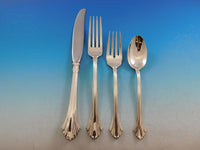 French Regency by Wallace Sterling Silver Flatware Set for 6 Service 34 pieces