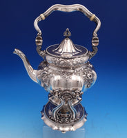 Les Cinq Fleurs by Reed and Barton Sterling Silver Kettle on Stand #95 (#8145)