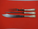 Commonwealth Engraved by Watson Sterling Silver Roast Carving Set 3pc